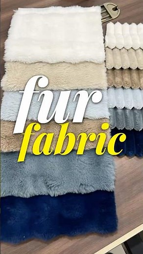 Luxury Fur Fabric for Curtains & Chairs at ₹790 | Soft Touch, Premium Look