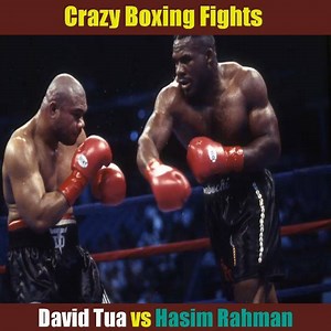 David Tua vs Hasim Rahman - Crazy Boxing Fights | Boxing Fights HD
