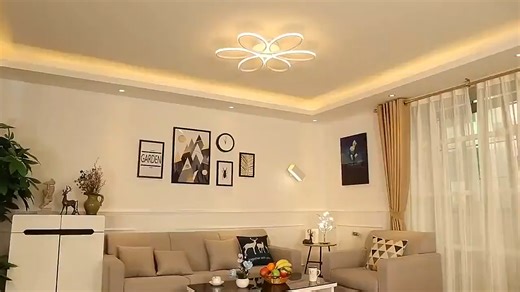 3 Color LED Ceiling Light Lamp Chandelier Pendant Light Nordic Modern Minimalist Decoration Lighting for Living Room Bedroom Corridor Aisle | Lazada PH