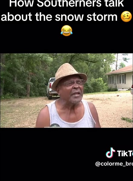 Hilarious Southern Guy Talking About Snowstorm