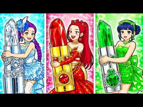 Huntrix: Dianond & Ruby & Giga Style Battle✨ DIY Fashion Paper Dolls