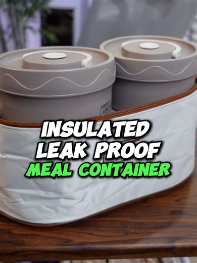 Insulated Leak Proof Container for Food Storage