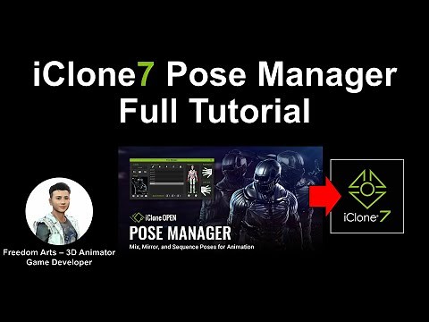 iClone Pose Manager Plugin (Full Tutorial)