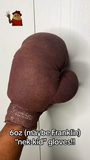 Franklin Leather Boxing Gloves ASMR Video