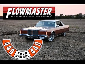 440 Mopar Dual 3" exhaust with Flowmaster 50 Series Delta Flow Mufflers