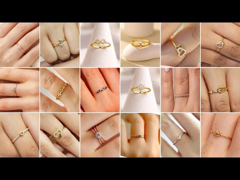 Under 1 gm Ladies Gold finger ring design with price | Fingering Collection/gold ring for women 2026