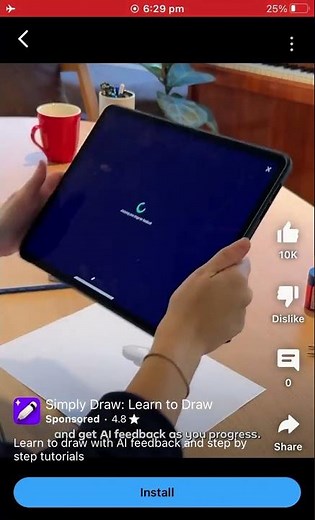 Not scary | Simply draw - advertisement