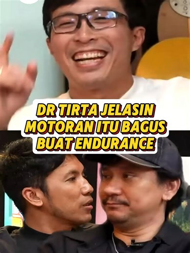 Motoran Bagus Buat Endurance - Dr Tirta di Podcast Vindes