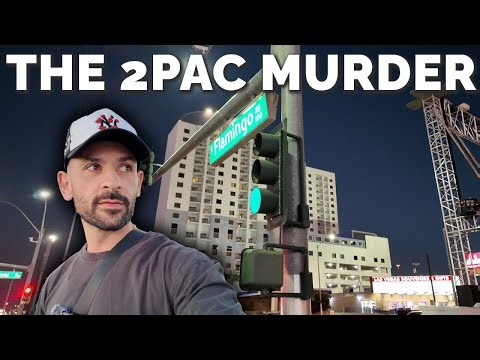 The 2pac Murder - I visited the exact location where Tupac Shakur was killed.