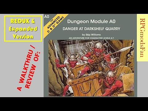 A0 Danger At Darkshelf Quarry ( DM Guide ) [ RPGmodsFan ]