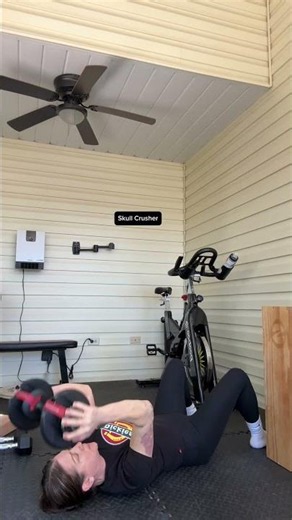 Upper Body Push Tri Set: Floor Press, Crush Press, Skull Crusher