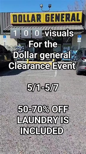 1️⃣0️⃣0️⃣ Dollar general clearance event HOUSEHOLD MATCH UP 👉🏿 Clearance event is valid 5/1-5/7 👉🏿These items will be 50%-70% off 👉🏿Stay tuned for more with couponing with deedee 👉🏿 #couponingwithdeedee #dollargeneralclearance #dollargeneraldeals #dollargeneral #savings