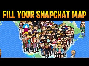 How to Fill Snapchat Map Get 5,000 People Fast
