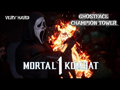 Mortal Kombat 1 - Champion Tower GHOSTFACE Very Hard - No Matches / Rounds Lost