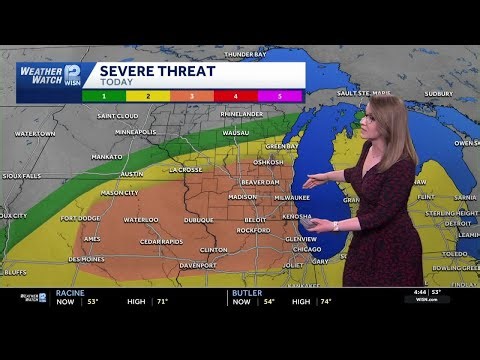 Alert Day: Threat of severe storms in SE Wisconsin