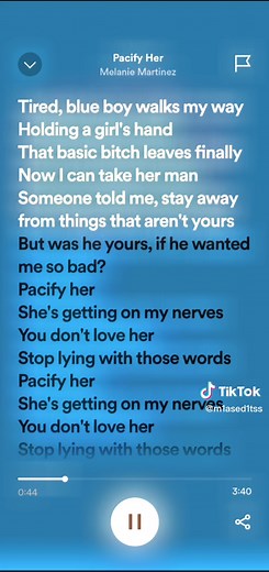 Melanie Martinez Pacify Her Lyrics Video