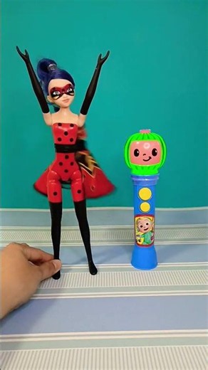 Best cocomelon microphone and transforming Miraculous doll