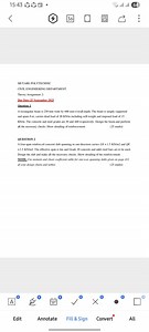 Question 1: RC Beam DesignA simply supported rectangular beam... | Filo