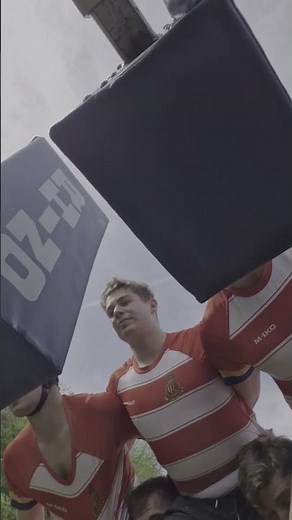 INSIDE A RUGBY SCRUM
