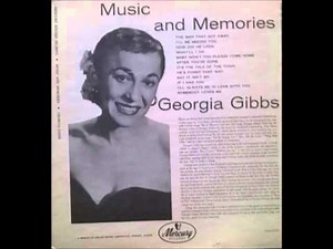 Georgia Gibbs - He's Funny That Way (c.1953).