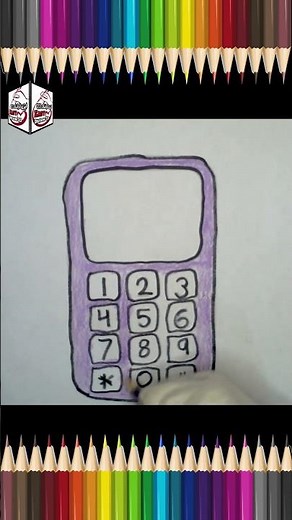 Haw to draw mobile fon |Easy fon Drawig Step by Step|easy Drawing For kids Tutorial|kids drawing|