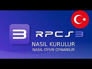 RPCS3 PS3 Emulatoru nasil kurulur l Nasil oyun oynarsiniz? l Turkce