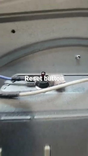 haier 8kg condenser dryer reset button postion