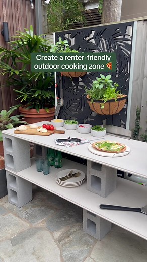 Create a Renter-Friendly Outdoor Cooking Zone