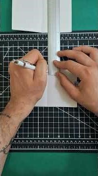 Como fazer um mini sketchbook fácil e rápido! #diy #sketchbook #artesanato #encadernação #art