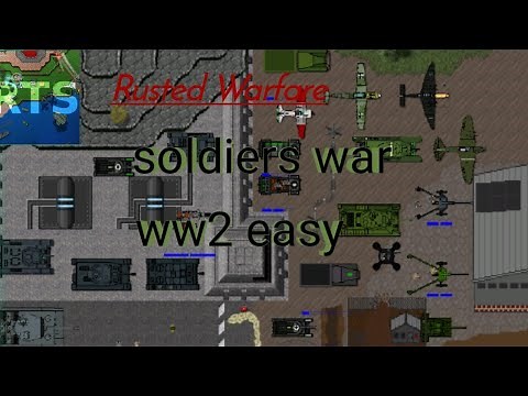 Rusted Warfare new mod ww2 easy