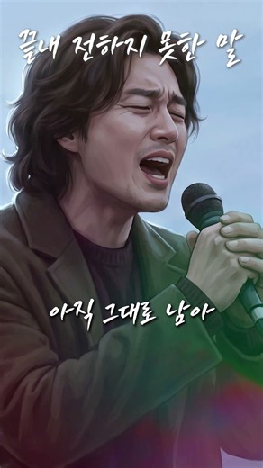 락발라드 「끝내 전하지 못한 말」 사랑한다는 한마디를 놓쳐버린 한국 감성 락발라드 / 유일무이 락발라드 #rockballad #shorts