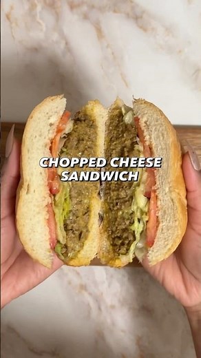 NY Bodega-Style Chopped Cheese Recipe 😍 #puertoricanfood #caribbeanfood
