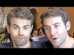 Tell Me A Story - Paul Wesley & James Wolk - Exclusive #SDCC interview (2018)