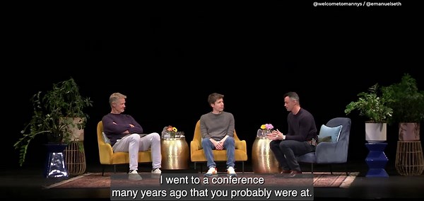 Moment tech CEO Sam Altman is served a subpoena on stage