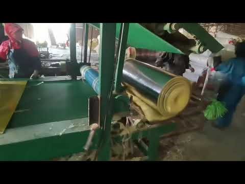 Glass wool rolling and foil laminating machine-2