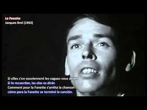 Jacques Brel traducido ► La Fanette