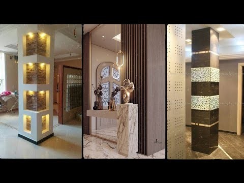 Top 50 Living Room Column Decor 2023| Living Room Design Ideas @moderndecor-7