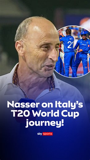 "They are an outstanding story!" 💙 Nasser Hussain reflects on Italy's T20 World Cup campaign 🇮🇹 | Sky Sports Cricket