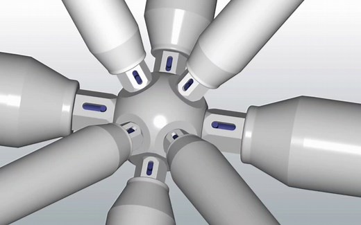 网架螺栓球节点（Mero）实体建模 （RFEM 5/6）