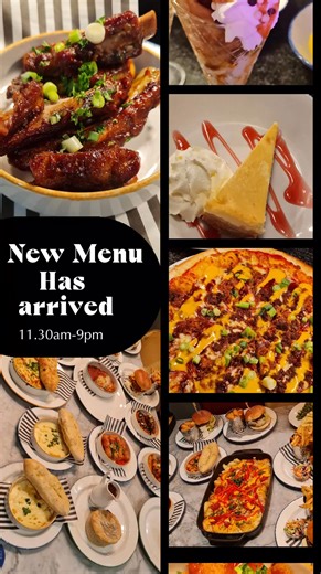 It is time our new menu has arrived and we can't wait for you to try it. We have new starters, burgers, pizzas desserts, and even pub classics. So pop in and try it you won't be disappointed. Main menu goes live at 11.30am #stonehouse #familydining #newmenu | Stonehouse Pizza & Carvery