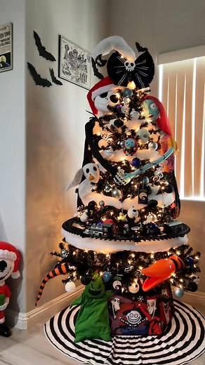 50K views · 2.1K reactions | Nightmare before christmas tree & decor is finished!  | Jack Skellington No.1 Store | Facebook
