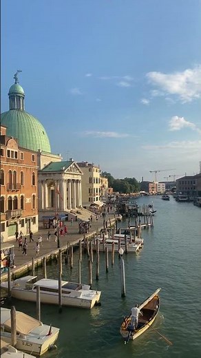 Grand Canal, Venice, Italy 🇮🇹🚤 🌊