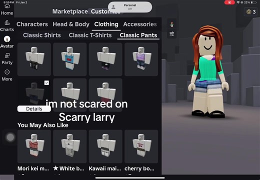 Scarry Larry: Overcoming Fear in Roblox Story