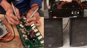 Restoring a 3000W Amplifier to High-Quality Sound