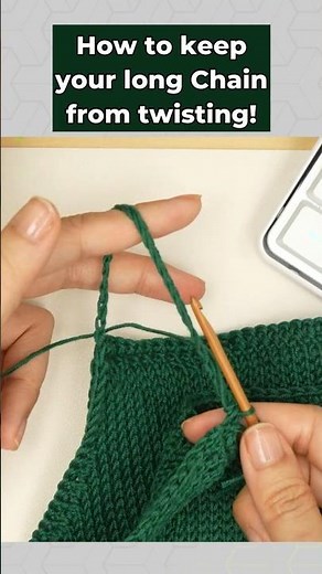 The Chain Twist Fix Every Crocheter Needs! #crochettips #diy