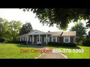 81 acre Kentucky home and land for sale 2700 Hwy 2141 KY brick ranch horse farm
