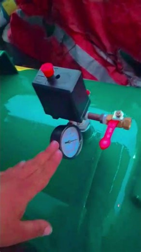 3 HP Air Compressors machine tank receiver transfer #foryou #automobile #lifeisbutadream #aircompres