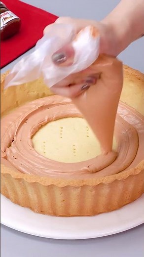 Easy DIY Chocolate Dessert You Can Try 🤤 #shorts #satisfying #cake #chocolate