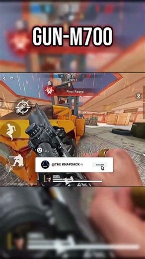 M-700🔥#bloodstrike #bloodstrikegameplay #bloodstrikemobile #shorts #knapsack