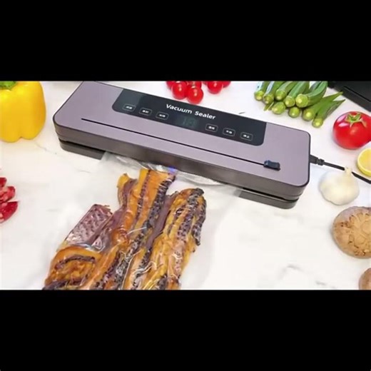 Electric Vacuum Sealer Food Storage Seal Touch Button Dry/Wet B